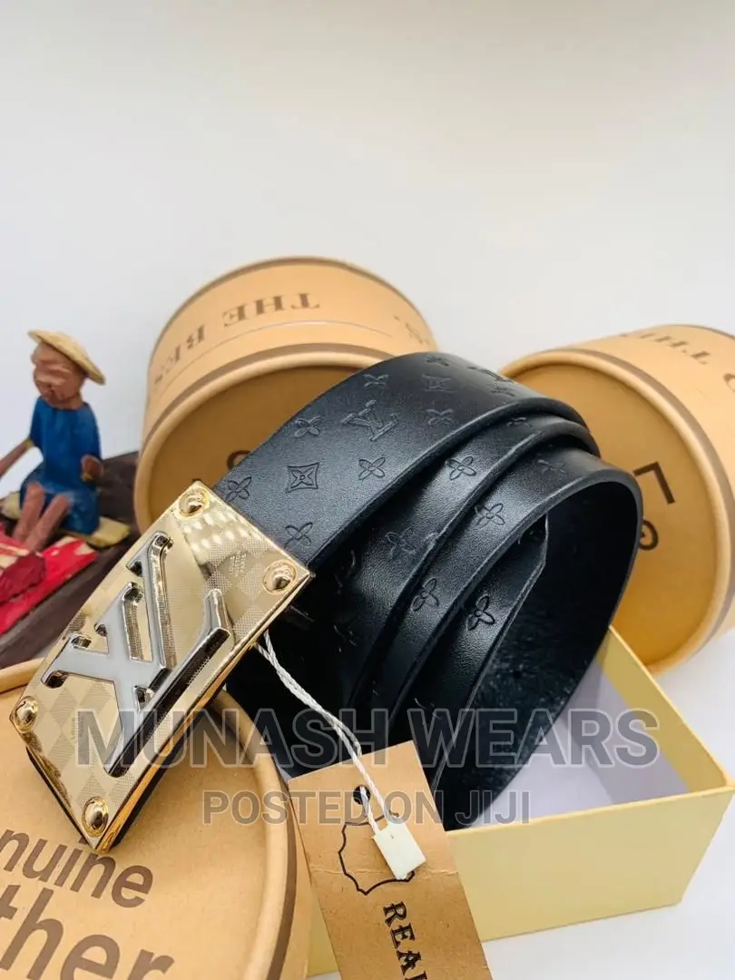 Men Luxury Leather Belts