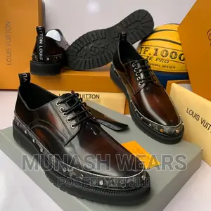 Luxury Louis Vuitton Leather Shoe