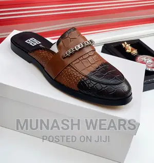 Luxury Leather Half Shoe