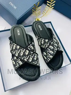 Christian Dior Leather Slipers