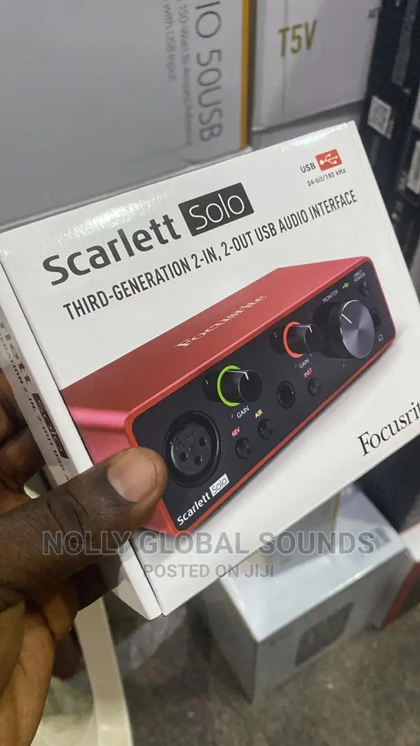 Focusrite Scarlett Solo 3rd Gen USB Audio Interface
