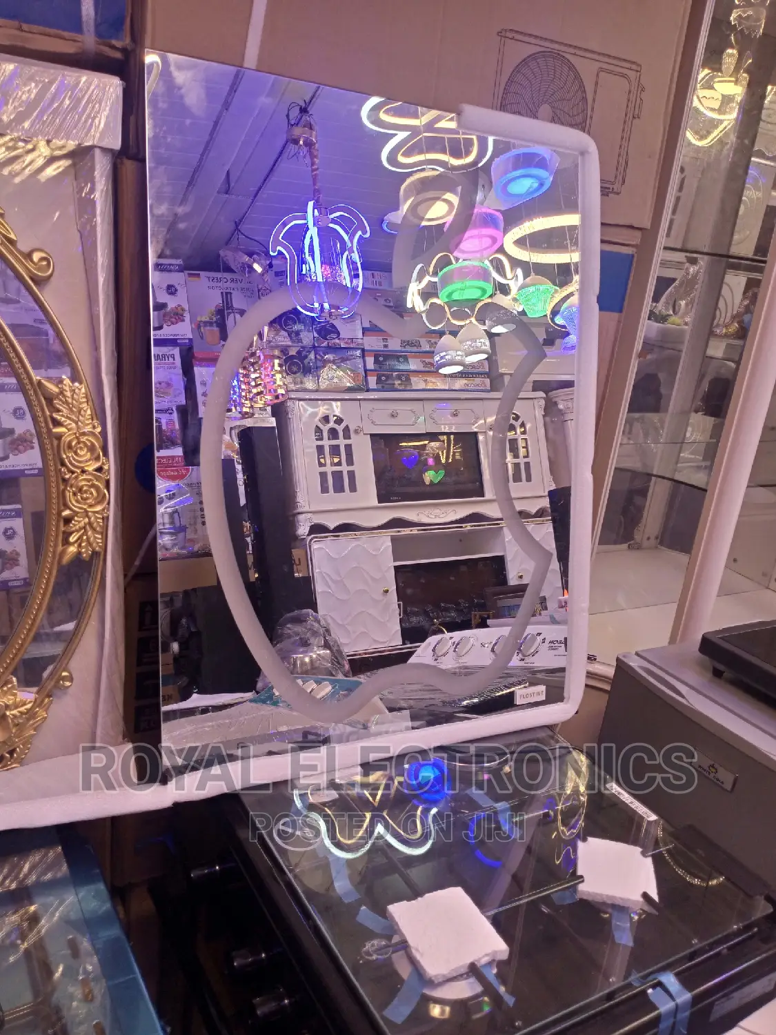 New Authentic Apple Wall Mounted LED Mirror