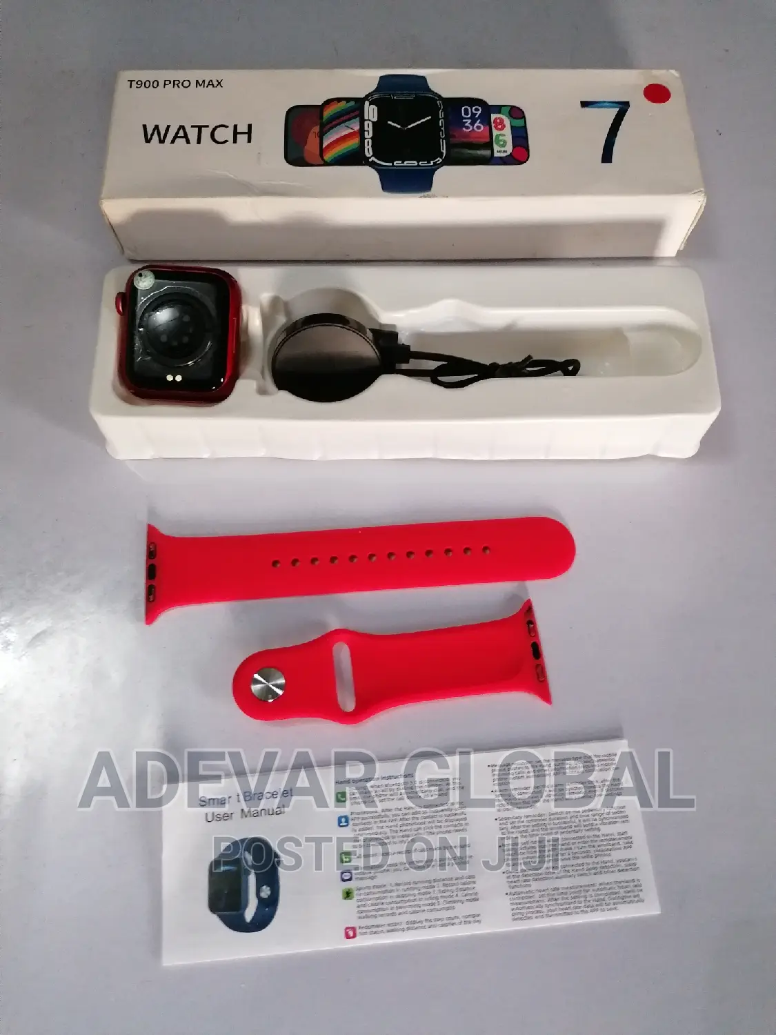 T900 Pro Max Smart Watch 7 Series Bluetooth, Heart Rate in Ikeja Watches, Adevar Global
