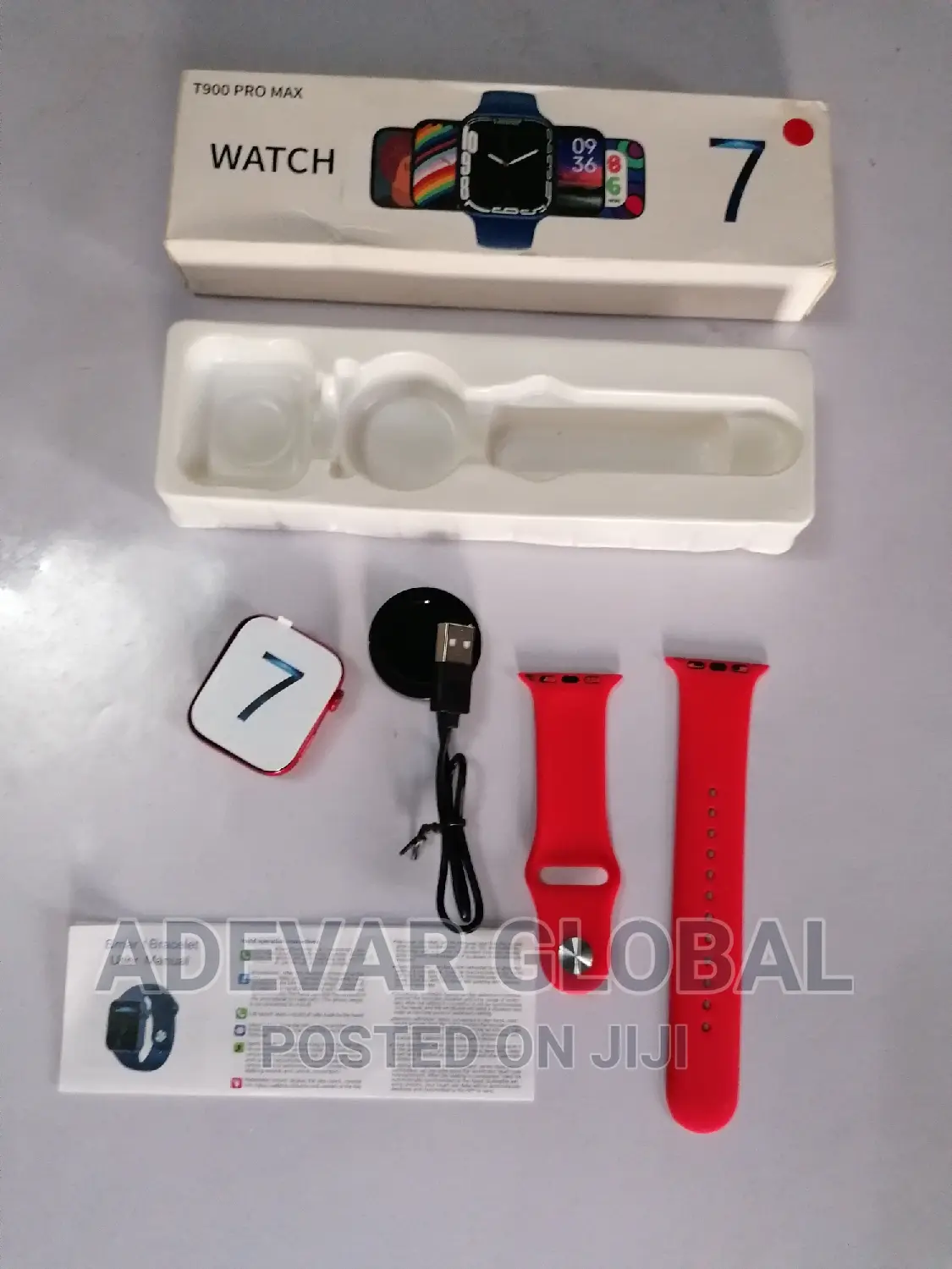 T900 Pro Max Smart Watch 7 Series Bluetooth, Heart Rate in Ikeja Watches, Adevar Global