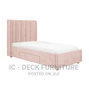 Bdf28 Single Bed Frame 3.5ft X 6ft With Storage Drawer