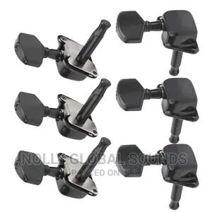 Metal Tuning Pegs, for Acoustic Guitar, Replacement(Silver)