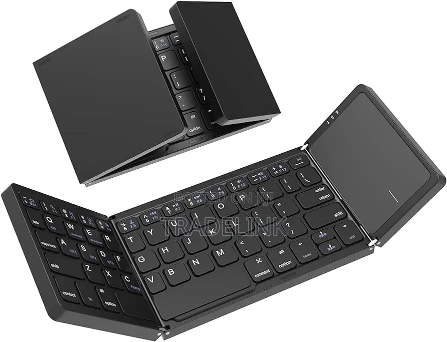 Foldable Bluetooth Keyboard With Numeric Keypad