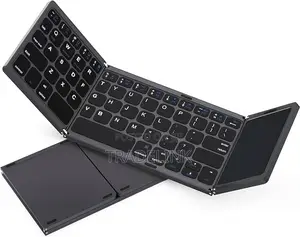 Foldable Bluetooth Keyboard With Numeric Keypad