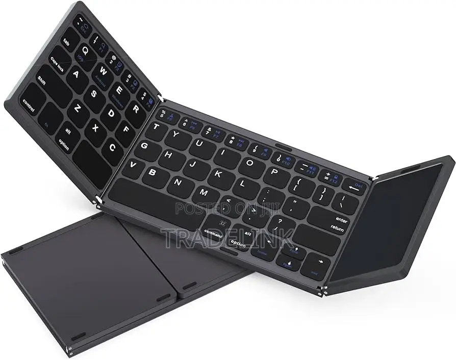 Foldable Bluetooth Keyboard With Numeric Keypad
