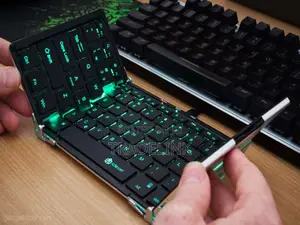 Foldable Bluetooth Keyboard With Numeric Keypad