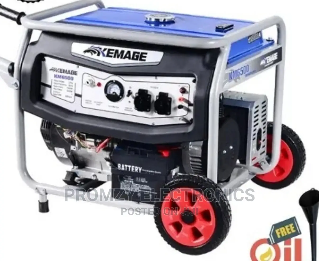 (10kva) Kemage Remote Control Petrol Generator 100% Copper