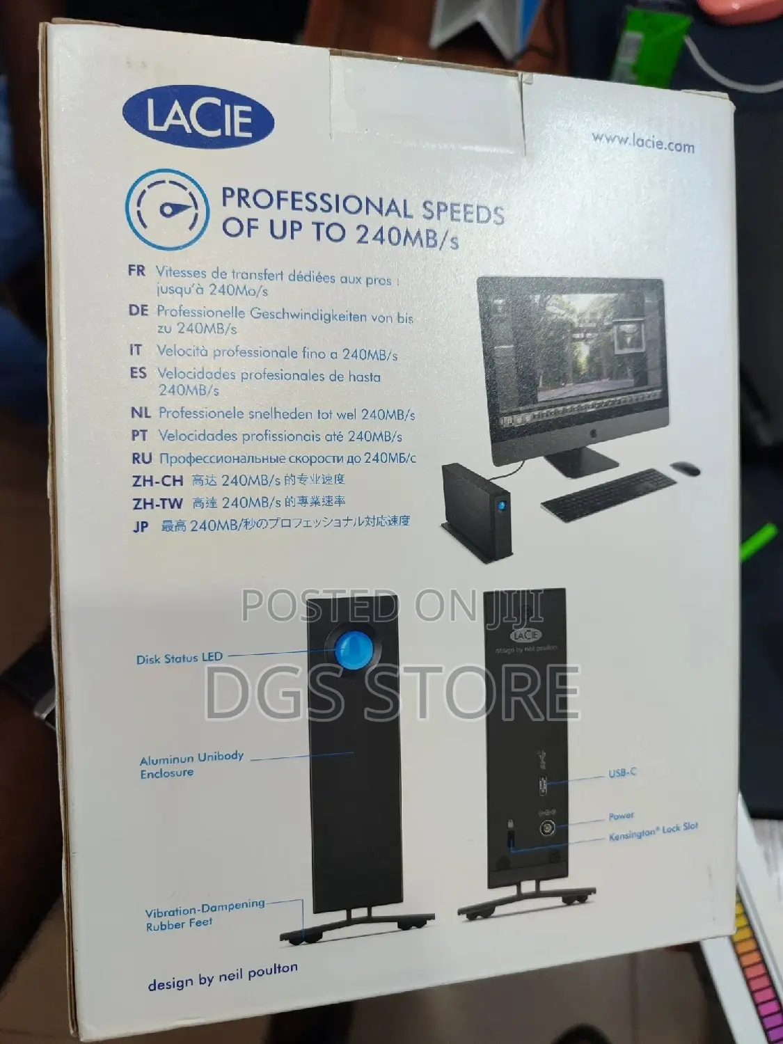 Lacie D2 Professional Desktop 4tb