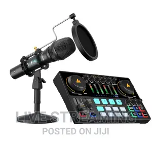 Full Maono Live Set, Hd300 Mic, Headset and E2 Soundcard
