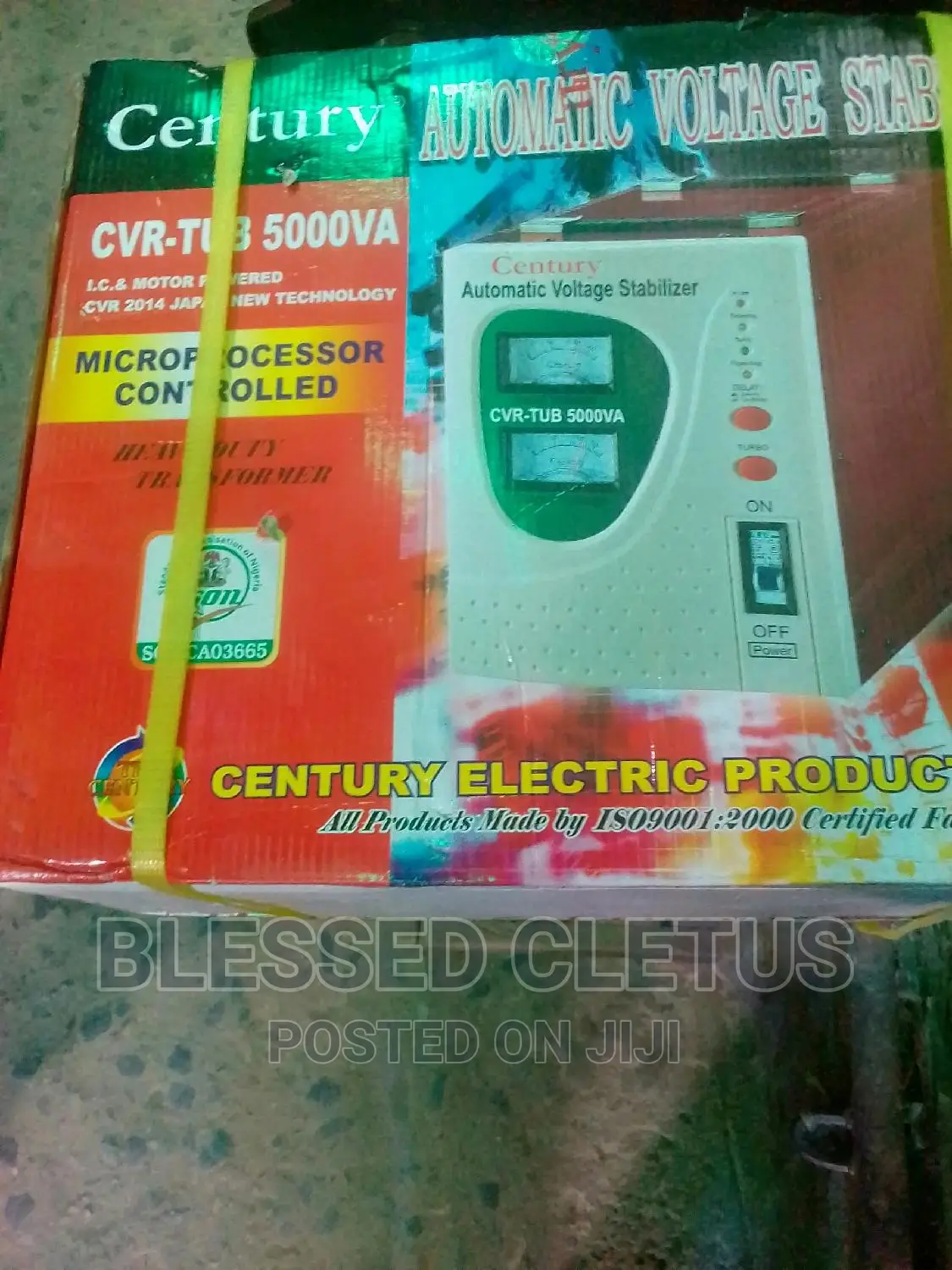 Century 5000kv Authomatic Voltage Regulator