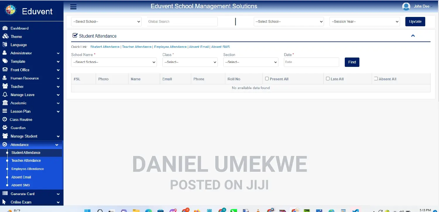 Get a Free School Management System