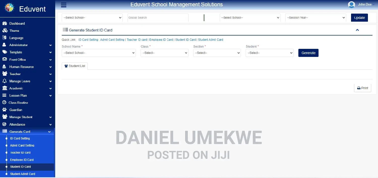 Get a Free School Management System