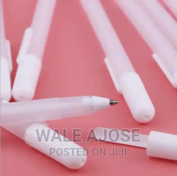 Artist White Gel Pen 5pcs