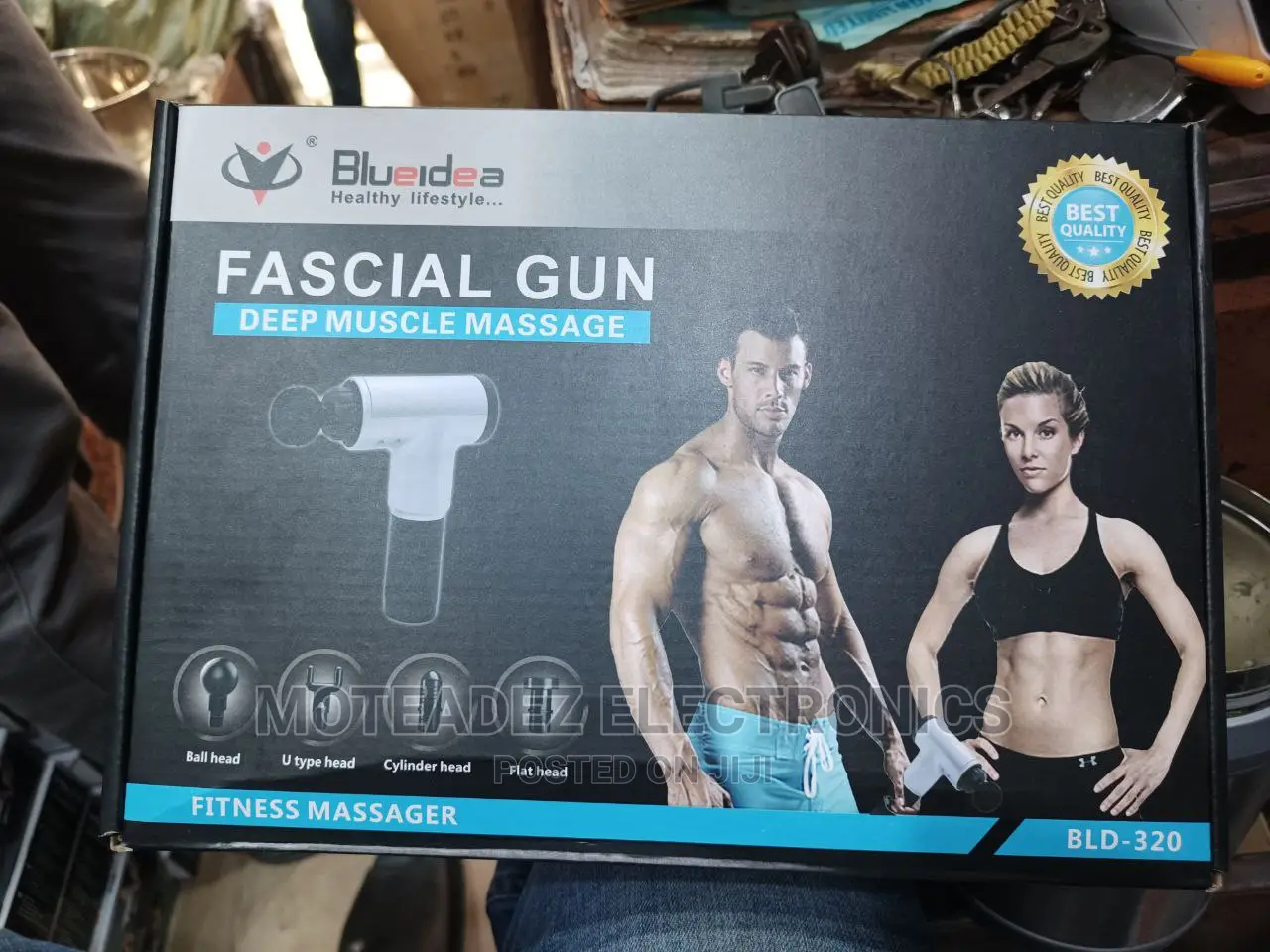 Blueidea Fascial Gun Deep Muscle Relaxation Electric Massage in