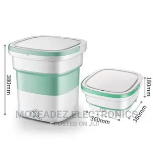 Mini Foldable Single Tub Automatic Washing Machine With Spin