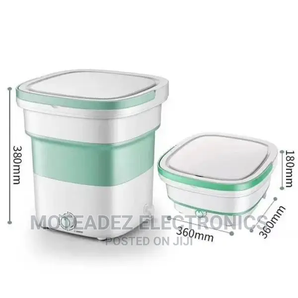 Mini Foldable Single Tub Automatic Washing Machine With Spin