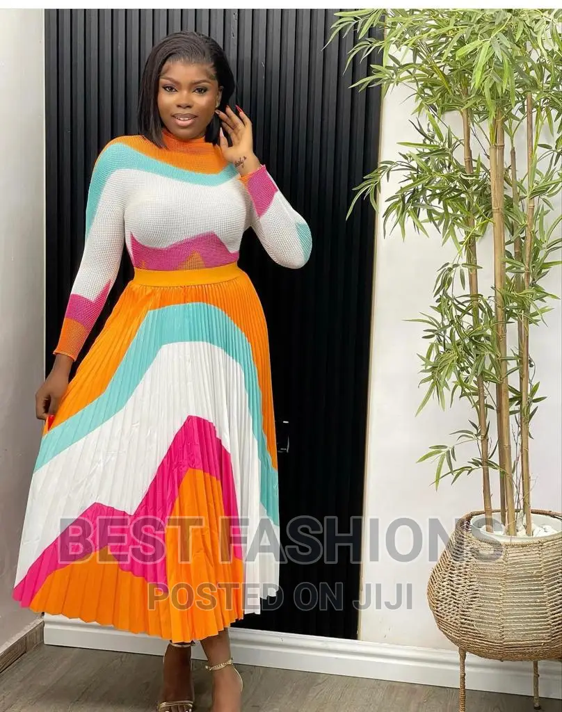 Quality Miyaki Top With Skirt 2 Piece