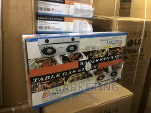 Brand New Gas Cooker Double Burner Boscon