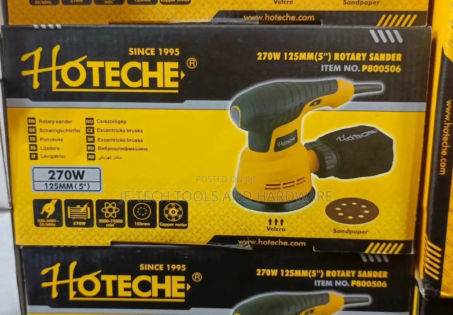 Hotech 270W Rotary Sander