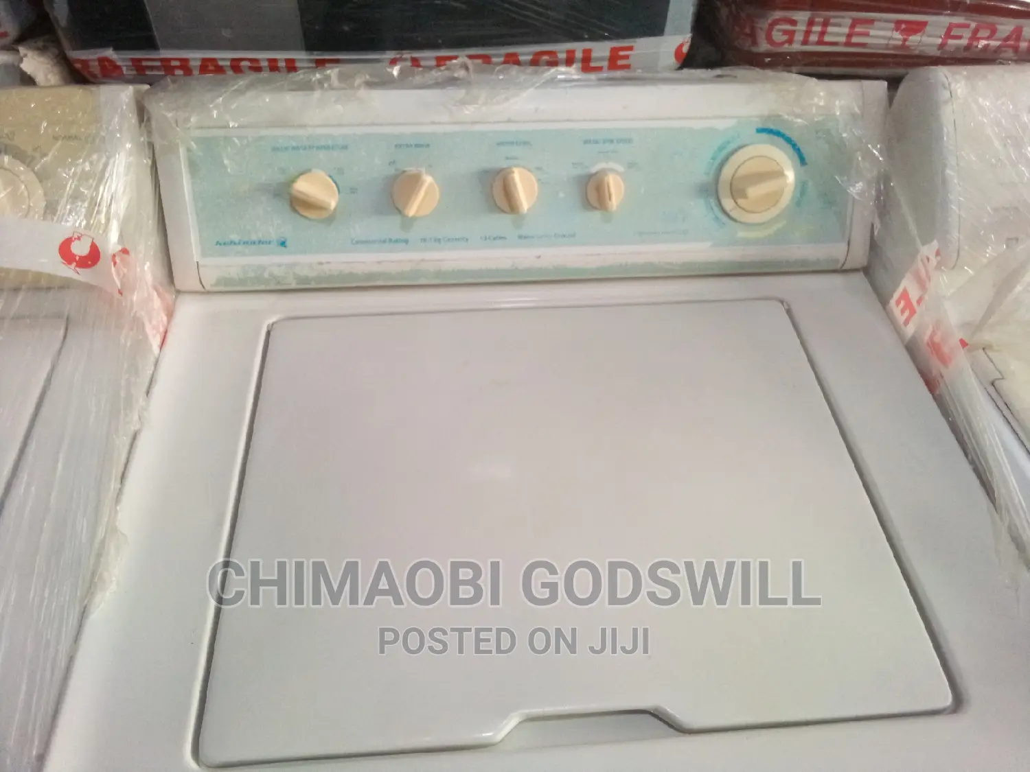 Industrial Washing Machine and Spin