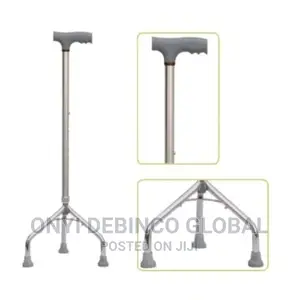 Adjustable and Removable Tripod Walking Stick