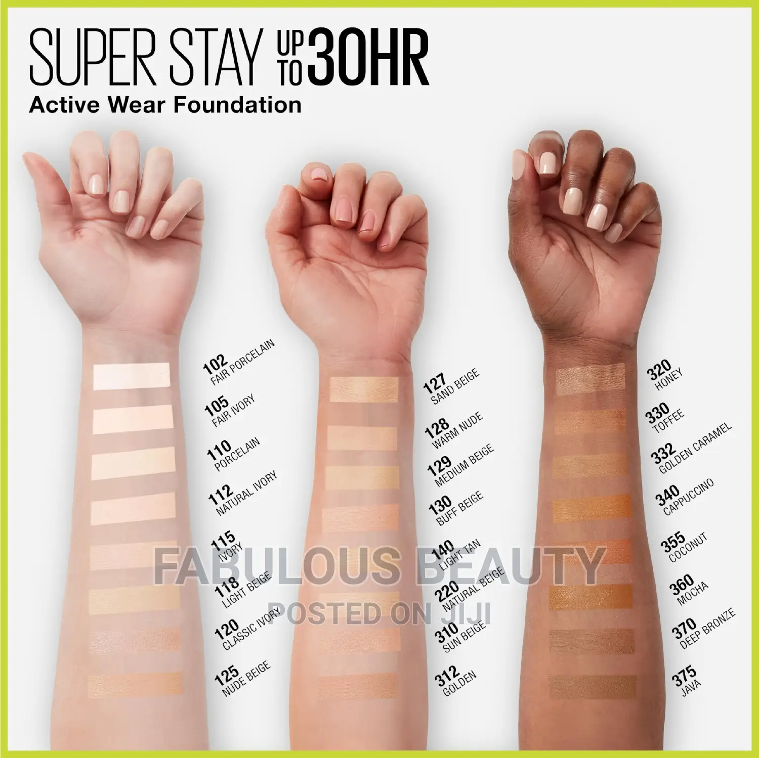 Maybline Super Stay Foundation Powder