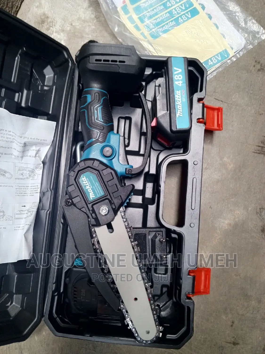 Battery Chainsaw Machine