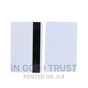 50PCS High Resistance Blank PVC Magnetic Stripe Card