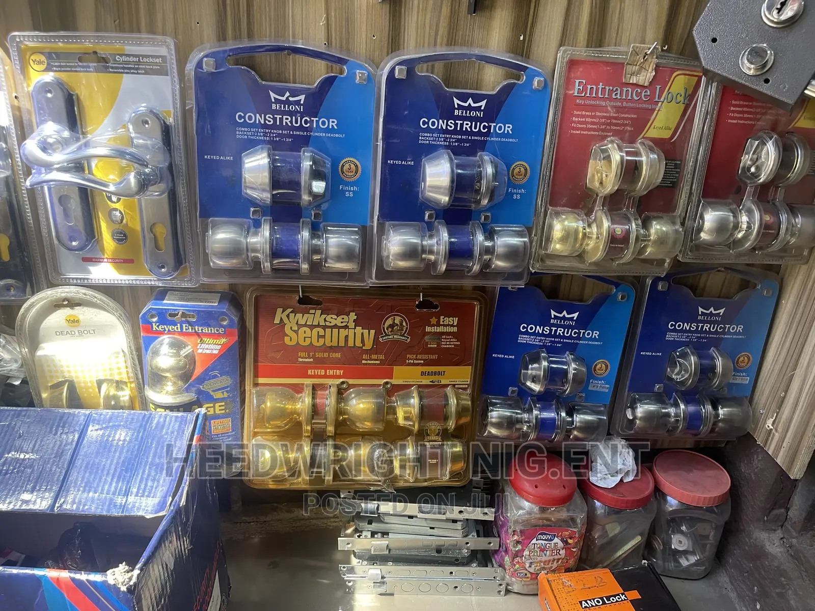 Entry Knobset Single Deadbolt