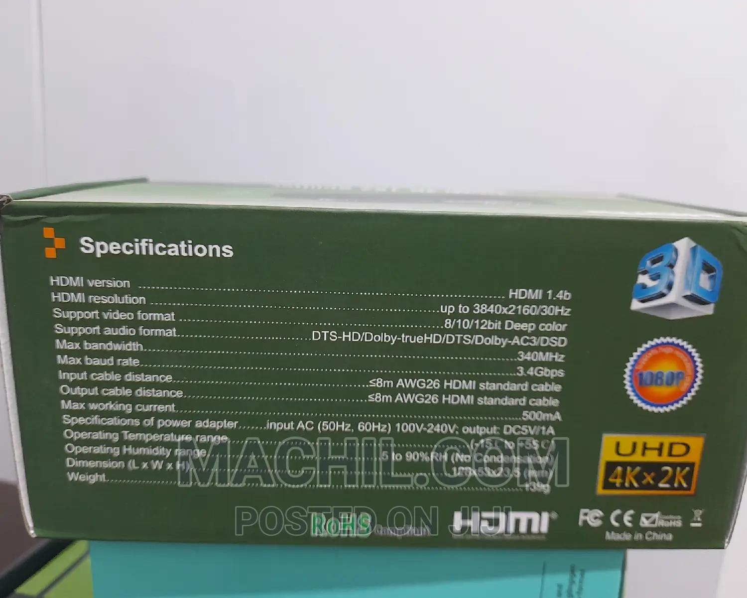 HDMI 1X2 Splitter