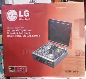 4-Burner Manual Ignition Table Top Gas Cooker