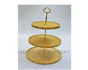 3tier Wooden Cake Stand