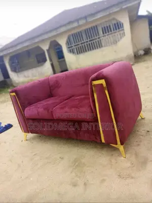 Solid Interior Single 2 Seater Sofa