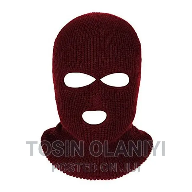 Three Holes Men's Balaclava Facemask