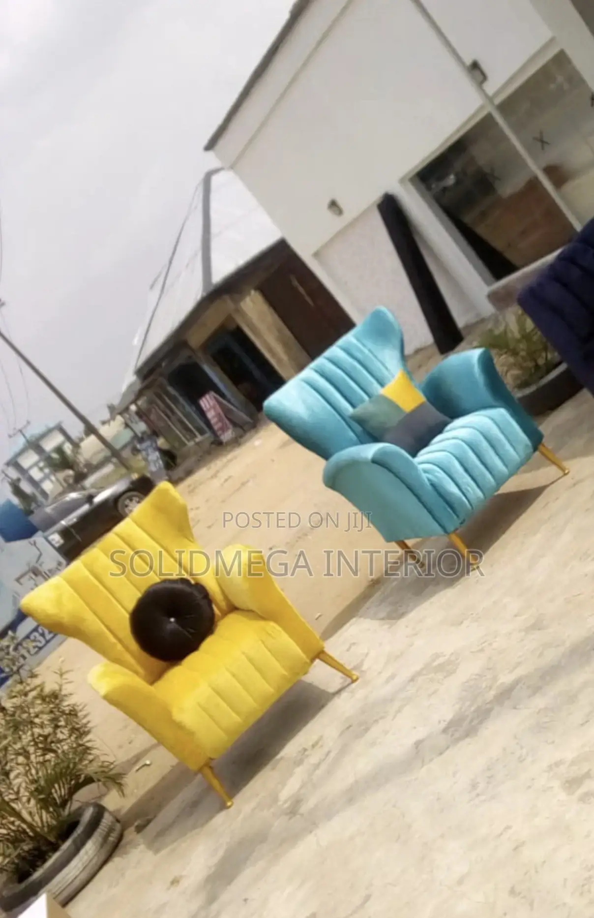 Solid Interior 2 Single Sweet Sofa