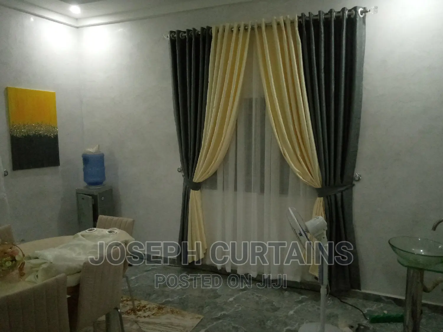 Turkish Gray Quality Curtain