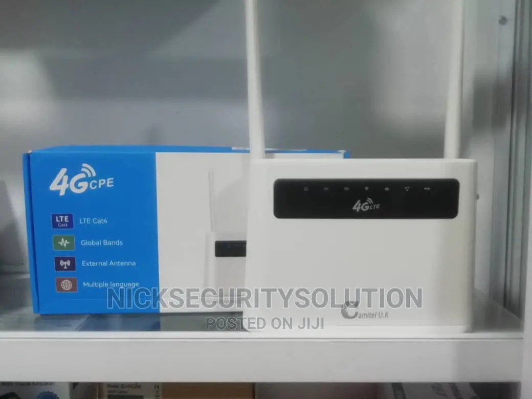 4G LTE Router With Backup Battery for All Networks