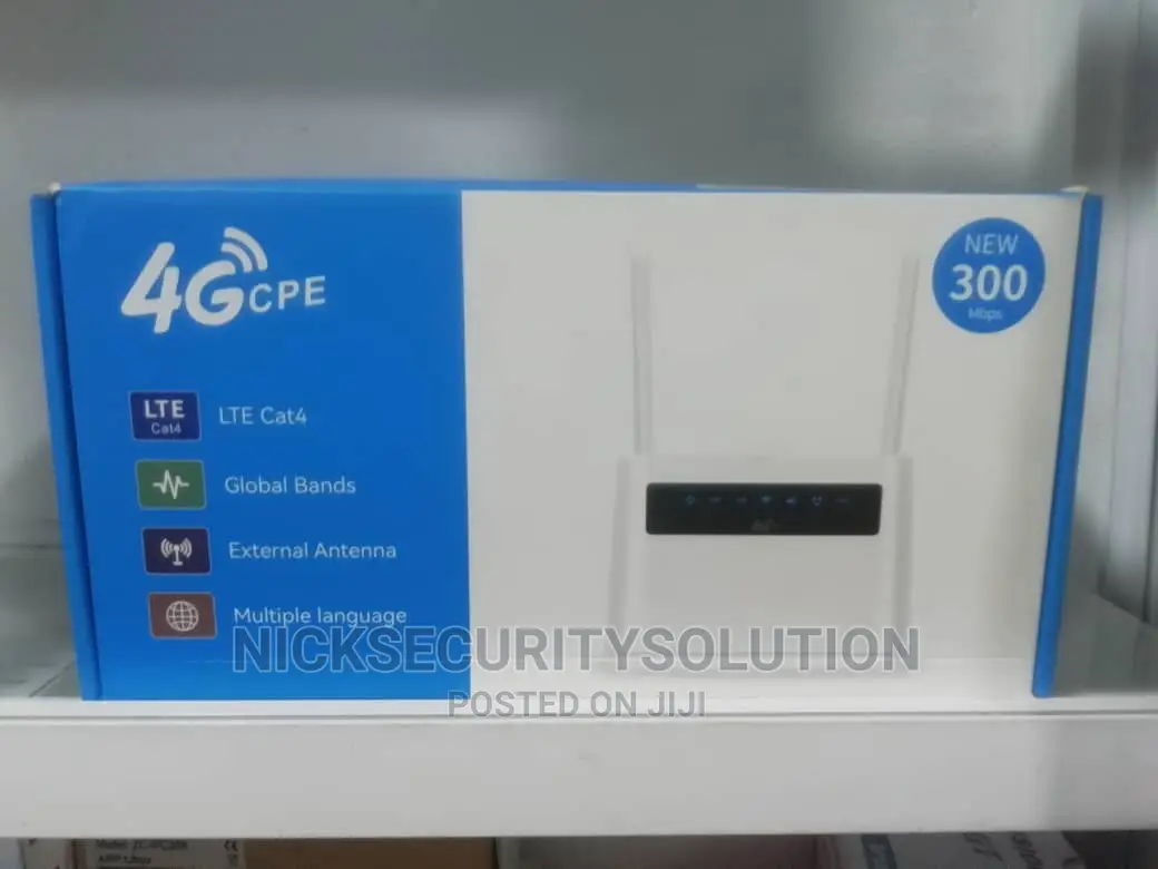 4G LTE Router With Backup Battery for All Networks