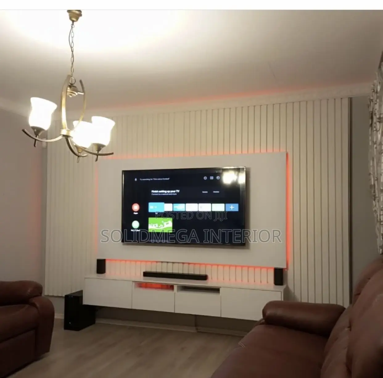 Solid Interior 12ft Tv Stand