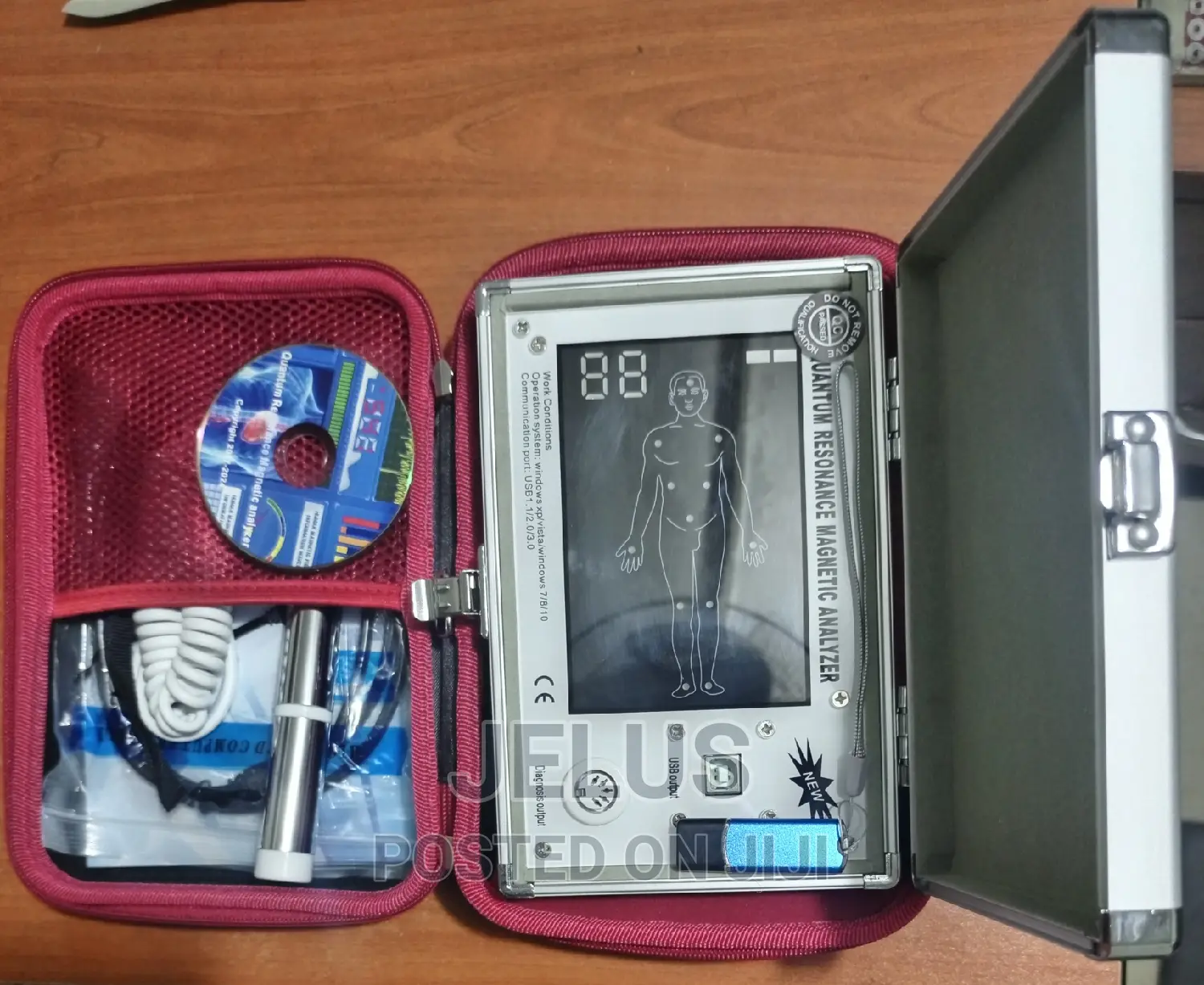 Quantum Resonance Magnetic Analyzer