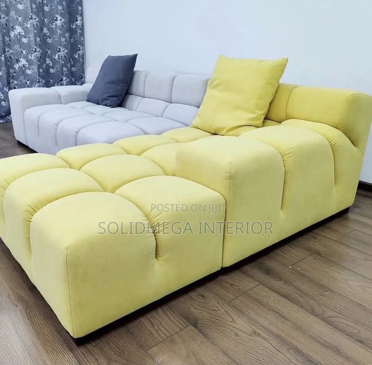 Solid Interior 7 Seater Sofa