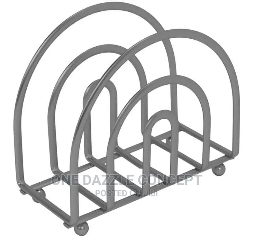 Silver Stainless Serviette Holder