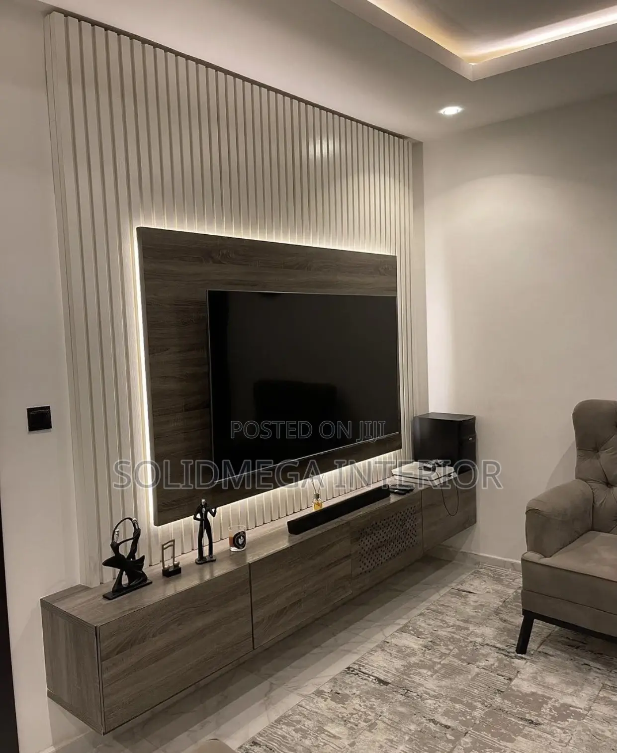 Solid Interior Tv Stand