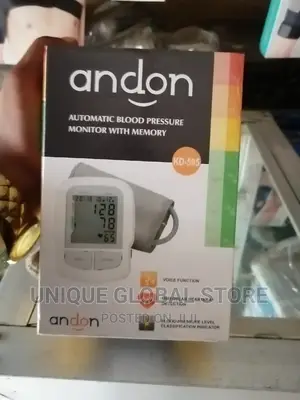 Andon Automatic Blood Pressure (Bp) Monitor With Memory