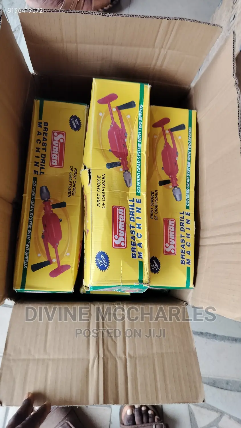 Manual Hand Drilling Machine