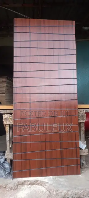 Solid HDF Door With Frame and Architrave